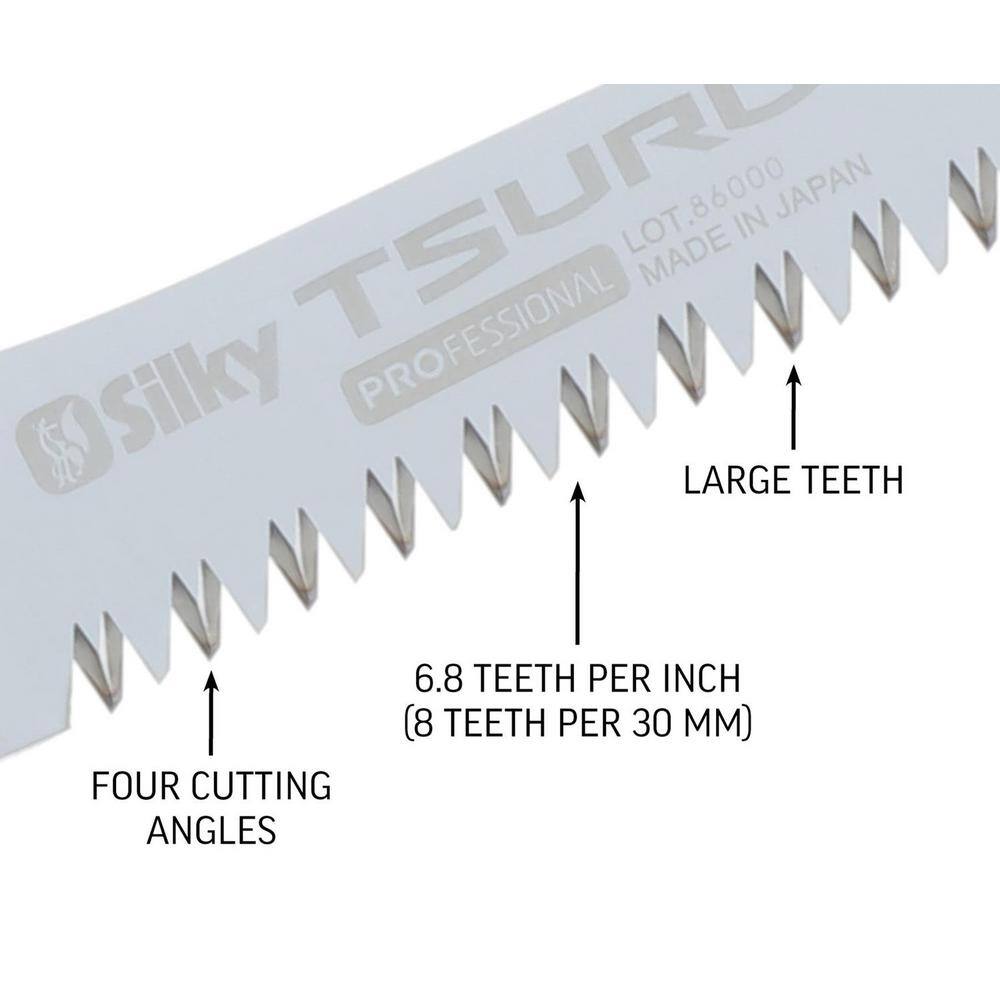 Tsurugi 8 in. Large Teeth Tree Saw Replacement Blade - Hercitys
