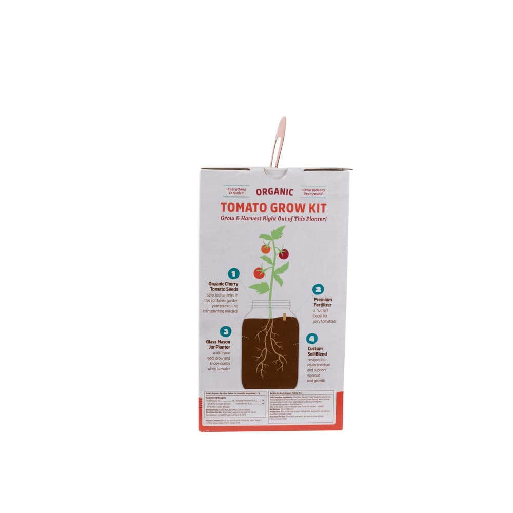 Windowsill Organic Cherry Tomato Grow Kit - Hercitys