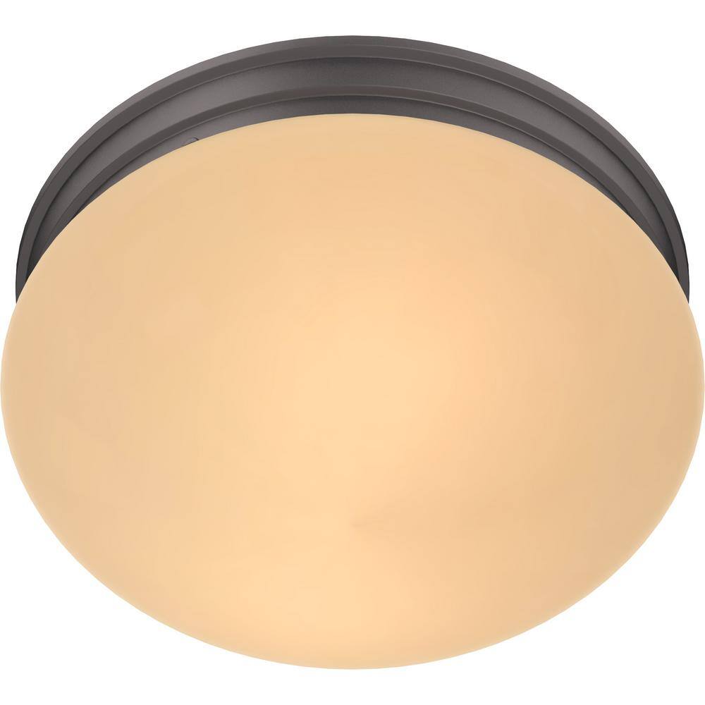 Trinidad 2-Light Antique Bronze Semi-Flush Mount - Hercitys