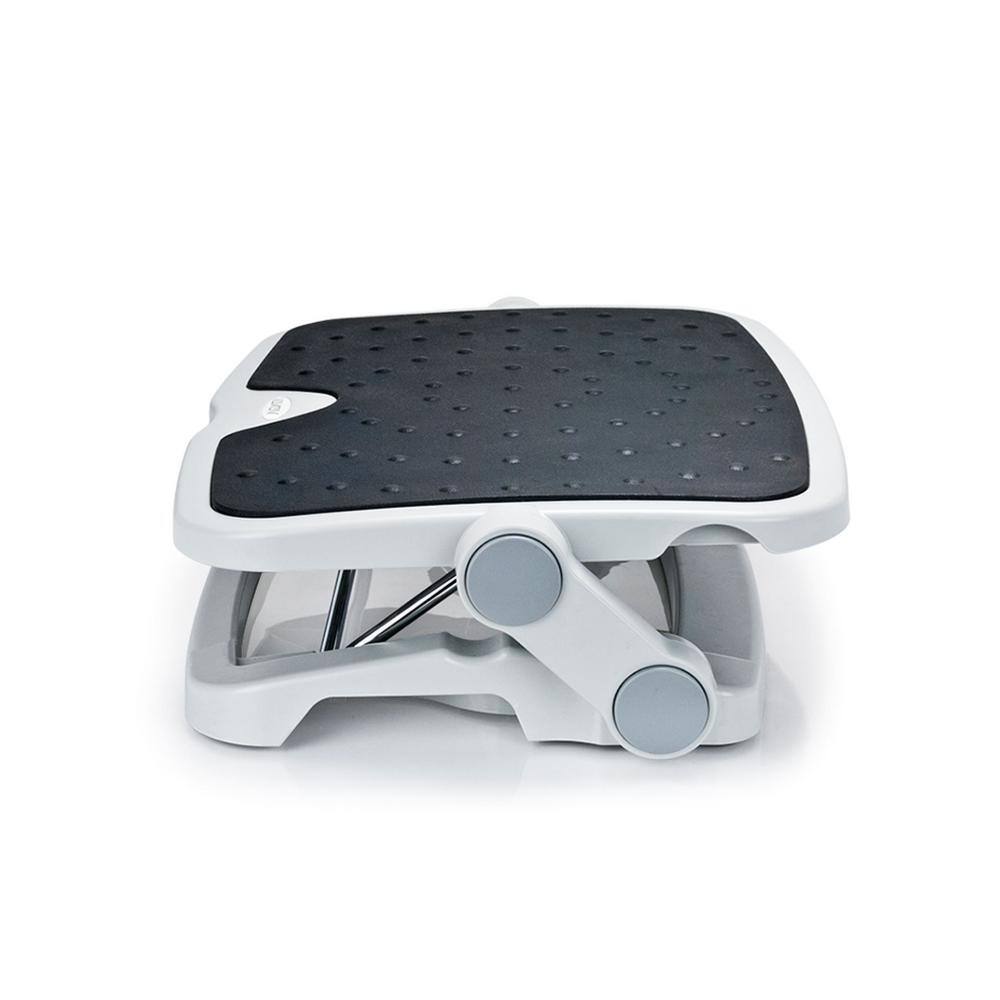 Gray Luxe Comfort Plastic Footrest - Hercitys