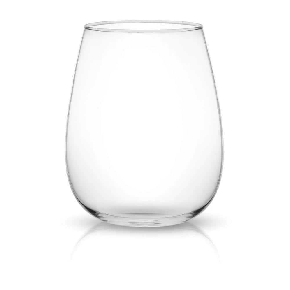 Spirits 15 oz. Stemless Wine Glasses (Set of 4) - Hercitys