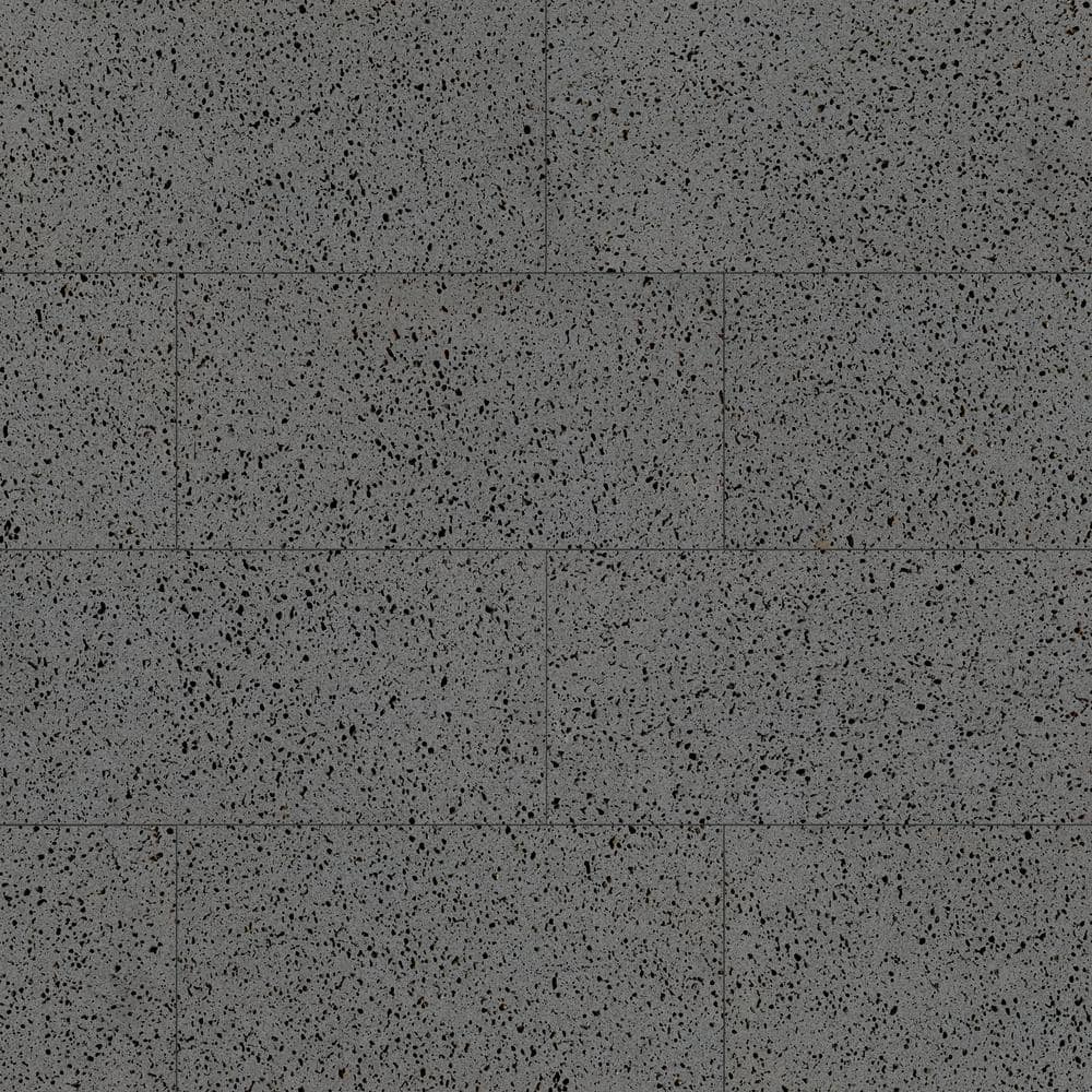 Lava Stone 12 in. x 24 in. Rough Honed Basalt Floor Tile Paver (2 sq. ft./Case) - Hercitys