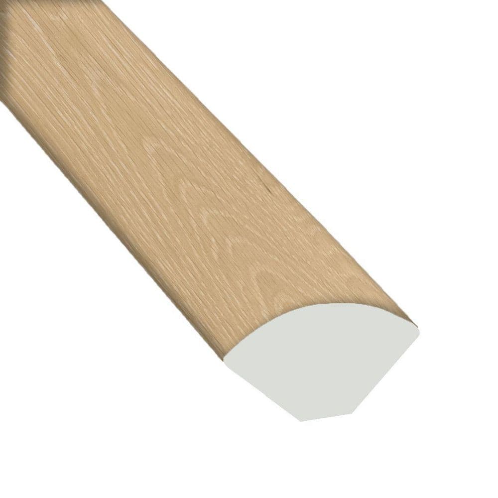 Jolie Oak 0.75 in. T x 0.75 in. W x 78 in. L Luxury Quarter Round Molding  Trim - Hercitys