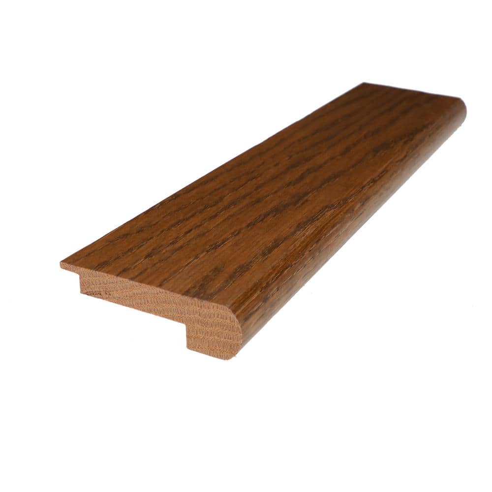 Flight 0.375 in. Thick x 2.78 in. Wide x 78 in. Length Hardwood Stair Nose - Hercitys