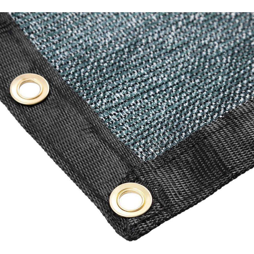 6 ft. x 50 ft. Green Privacy Screen Fence Heavy-Duty Fence Mesh Sunshade Mesh Cover For Wall Garden Patio Backyard - Hercitys