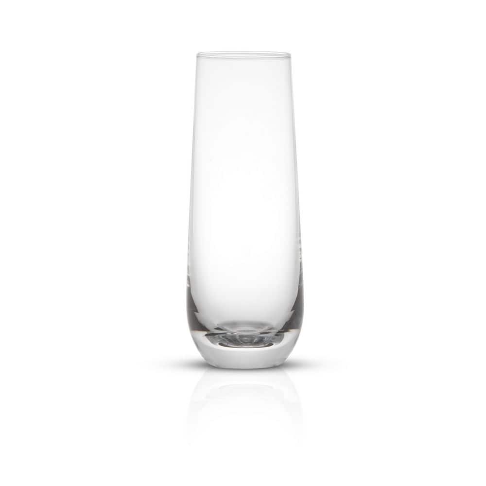Milo 9.5-Ounce Lead Free Crystal Champagne Glasses, Set of 4 - Hercitys