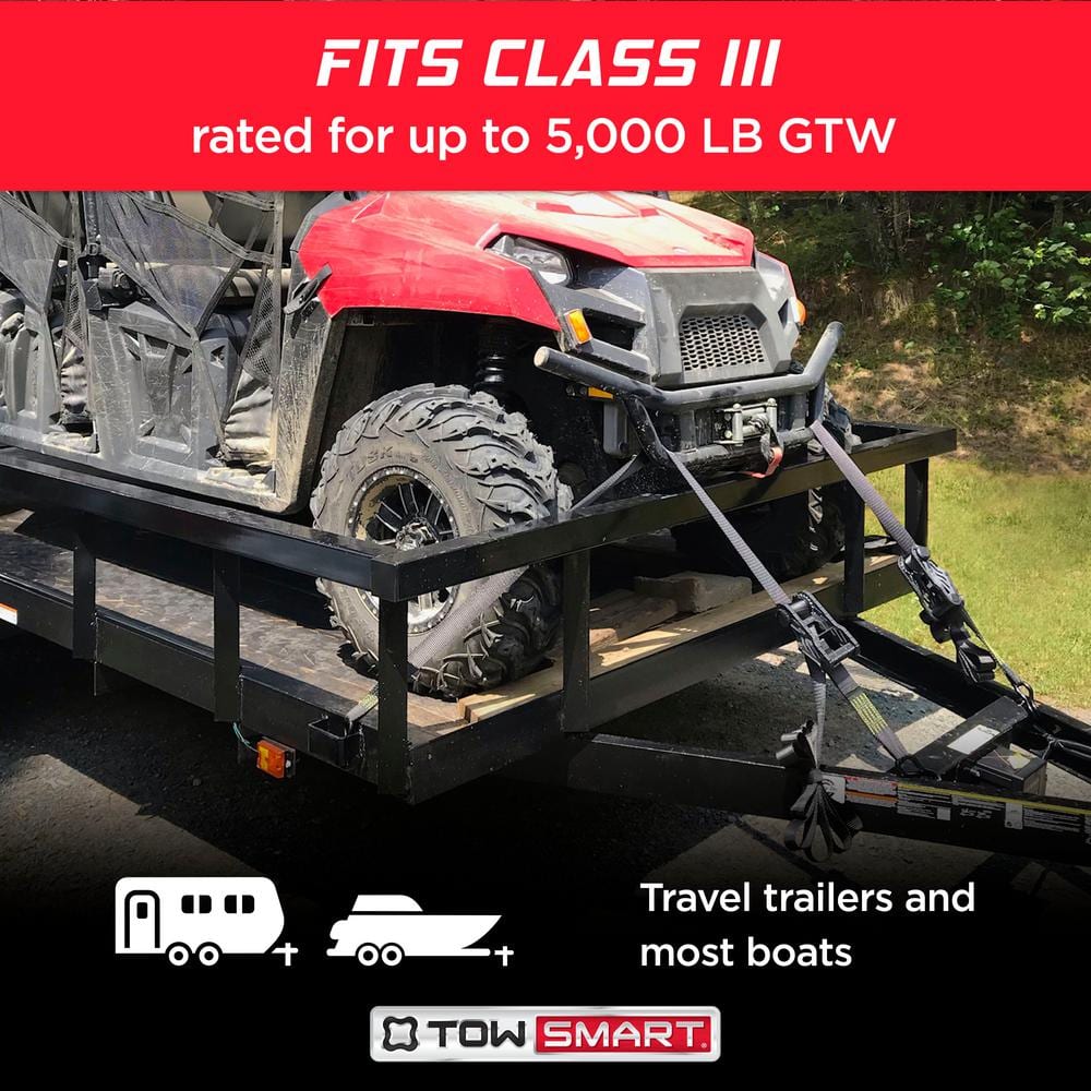 Class 3 X Mount 8 in. Drop x 6-3/4 in. Rise x 1 in. Shank 5000 lbs. - Hercitys