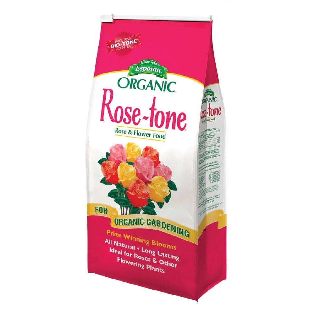 8 lb. Organic Rose Tone Rose Food - Hercitys