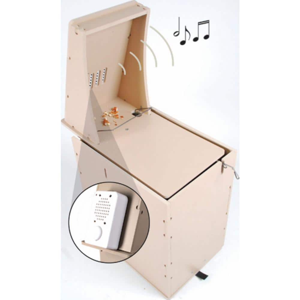 Indoor/Outdoor Trap Door with Audio Call to Attract Sparrows – Easy Catch and Release - Hercitys