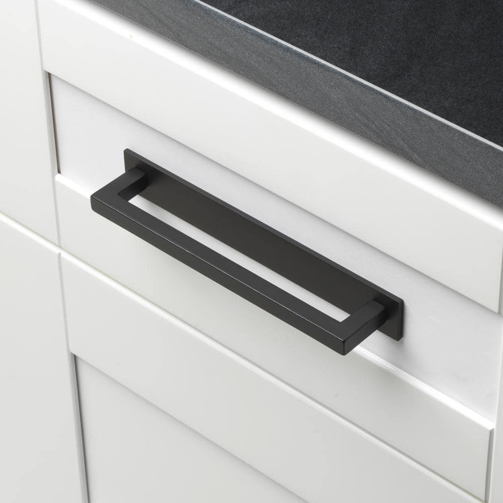 7-1/4 in. Squared Cabinet Backplate 6-1/4 in. Center to Center, 7342-160-MB - Hercitys