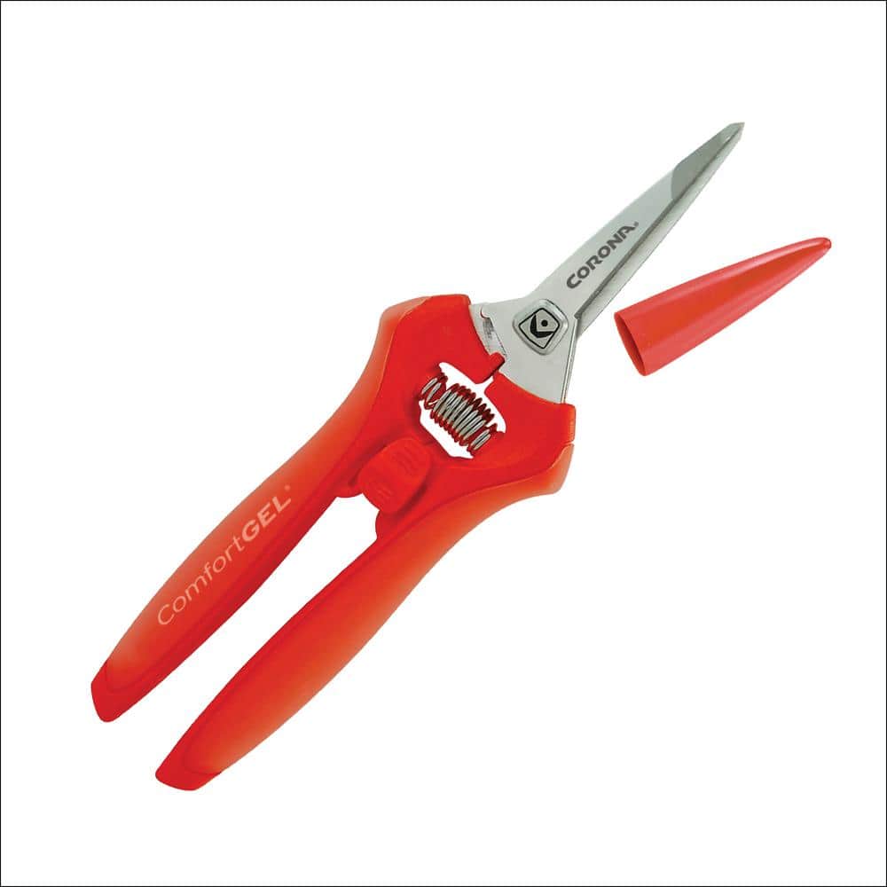 Comfortgel 1.75 in. Stainless Steel Leaf and Stem Micro Snips - Hercitys
