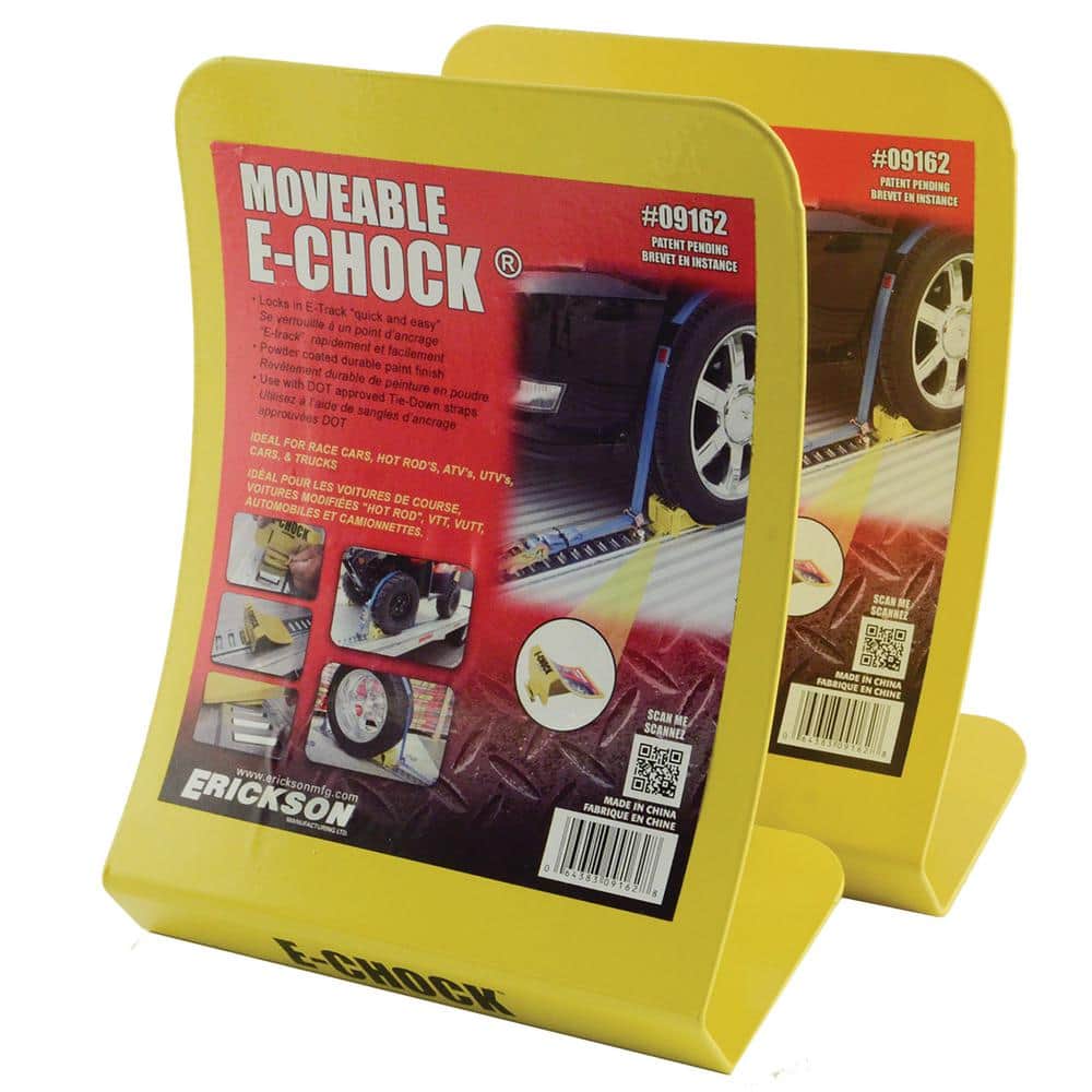 E-Track Wheel Chock for Automobiles - Hercitys