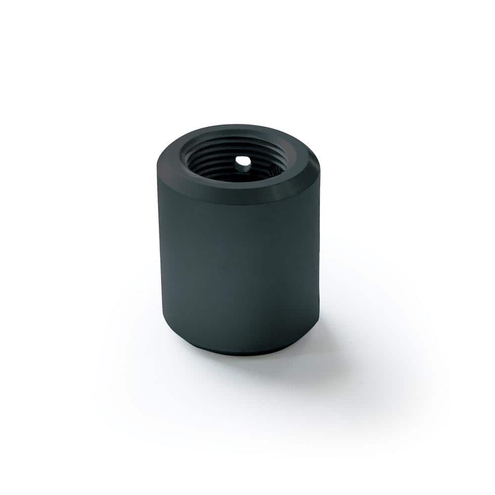 Matte Black Fan Downrod Coupler for Modern Forms or WAC Lighting Fans - Hercitys