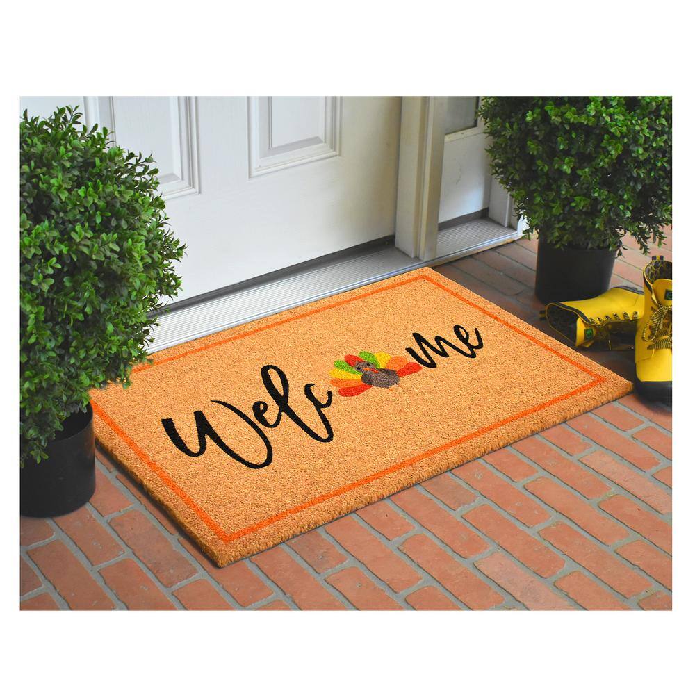 Turkey Welcome Doormat 24″ x 36″ - Hercitys
