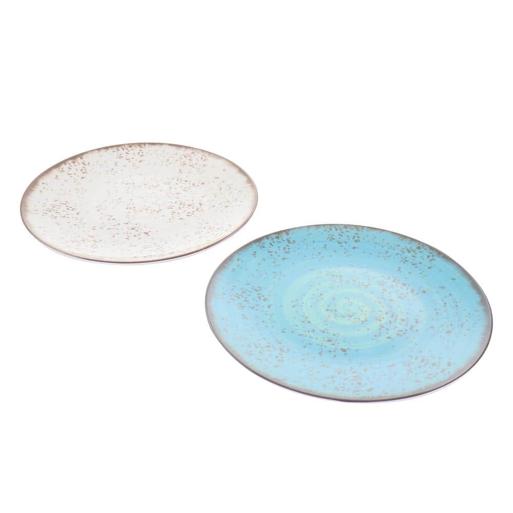 Pryce 12-Piece Melamine Dinnerware Set is Assorted Colors (Service for 4) - Hercitys