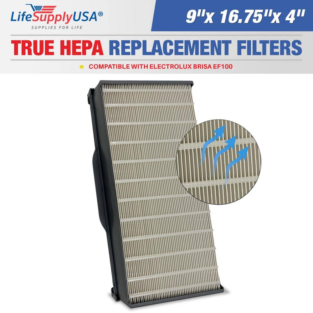 True HEPA Filter Replacement Compatible with Electrolux Brisa EF100 Air Purifier - Hercitys
