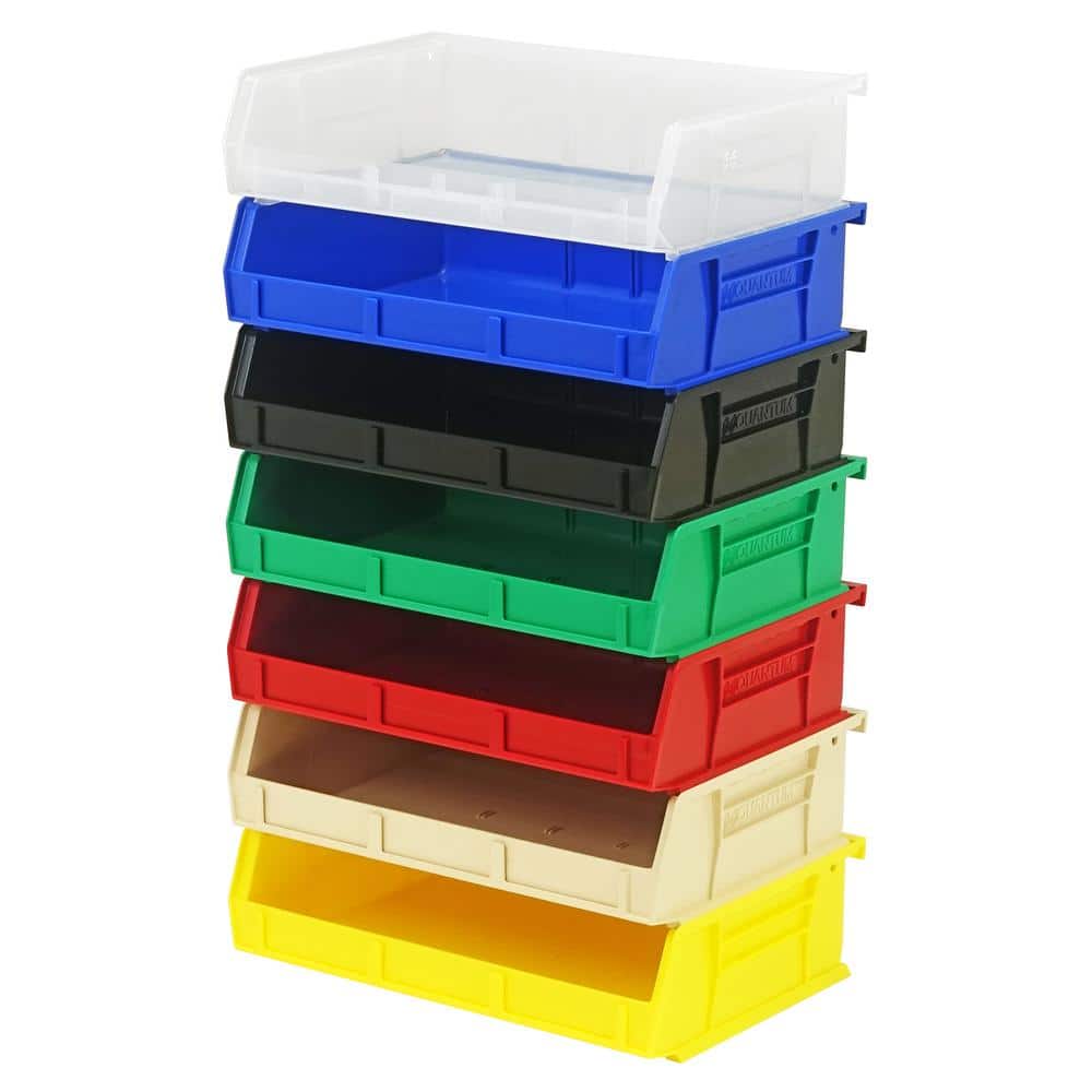 Ultra Series 2.11 qt. Stack and Hang Bin in Red (8-Pack) - Hercitys