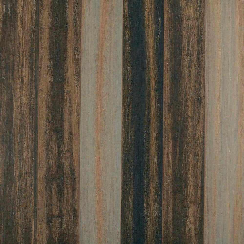 Gallaway 9/32 in. T x 5.1 in. W x 36.22 in. L Hand Scraped Click Lock Engineered Bamboo Flooring (15.5 sq.ft./case) - Hercitys