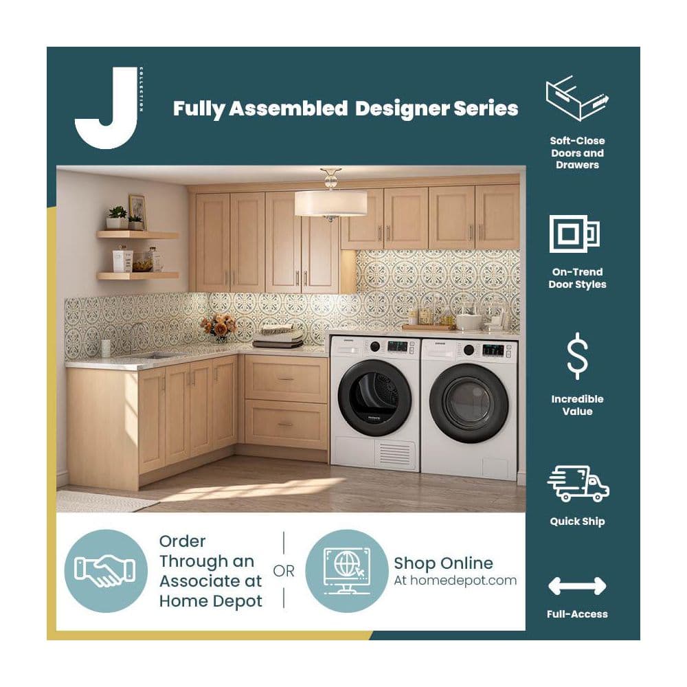 Laramie 14 in. W x 42.5 in. H Wall Cabinet End Panel in Painted Blue - Hercitys