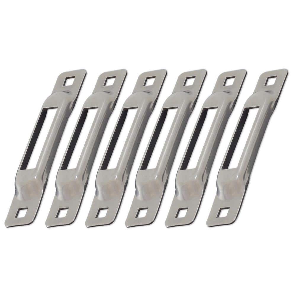 E-Track Single Strap Anchor Unfinished (6-Pack) - Hercitys