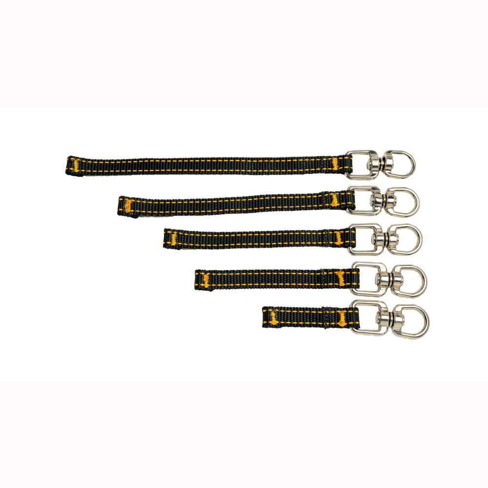 Tool Attachment with Swiveling D-Ring, Assorted 5-Pack - Hercitys