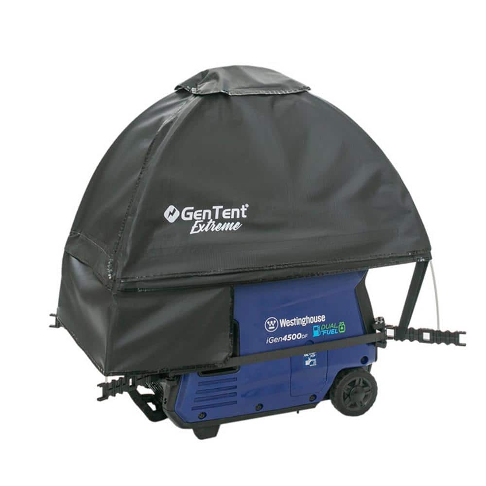 Generator Running Cover – Inverter Kit (Extreme, Black) – for Fully Encased Inverter Generators - Hercitys