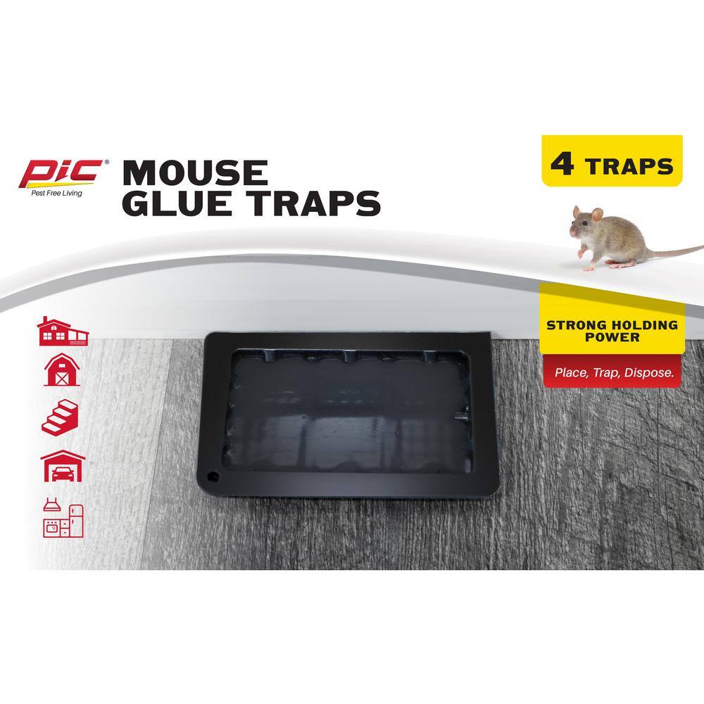 Baited Mouse Glue Traps (48-Pack) - Hercitys