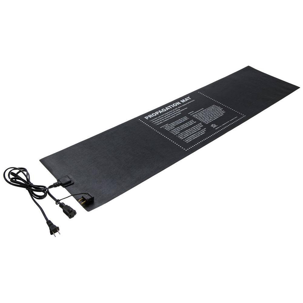 Hydroponic 12 in. x 48 in. 6-Watt Seed Start Seedling Propagation Heat Mat - Hercitys