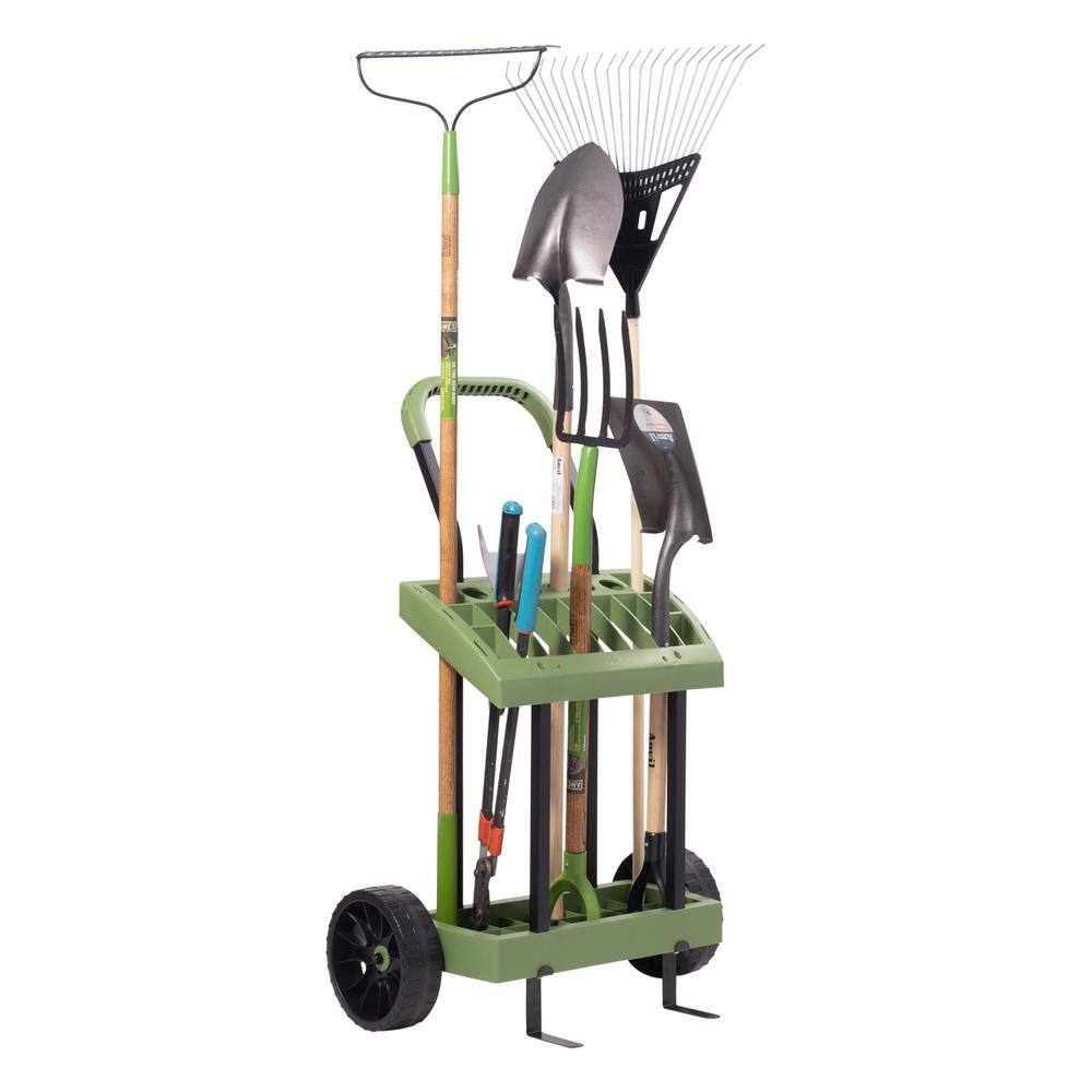 Rolling Tool Toter Storage Rack Garden Cart - Hercitys