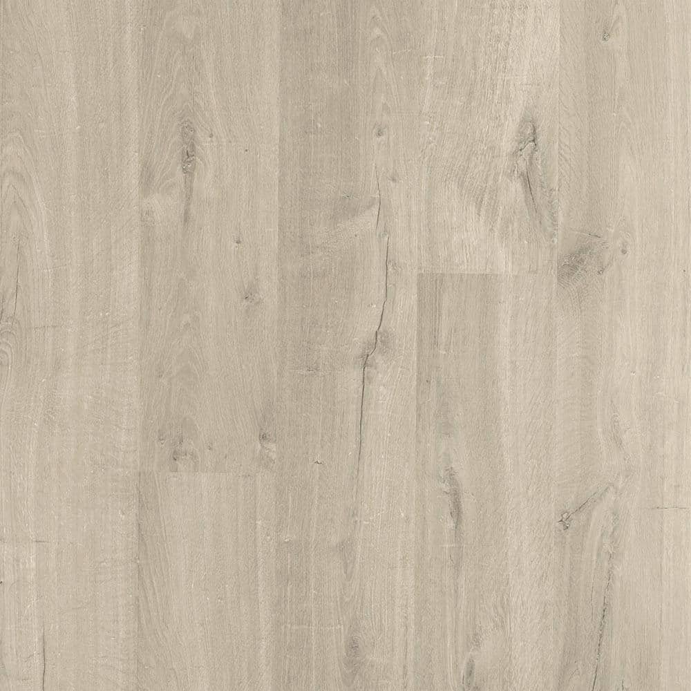 Outlast+ Graceland Oak 12 mm T x 7.4 in. W Waterproof Laminate Wood Flooring (16.93 sqft/case) - Hercitys