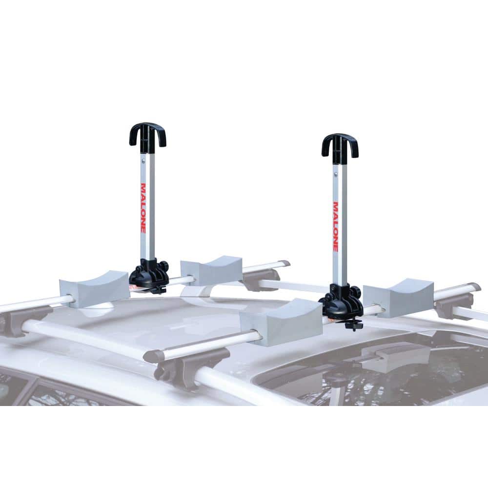 Stax Pro 2 50 lb per Kayak Capacity Two to Four Folding Kayak Carrier for Roof Rack - Hercitys