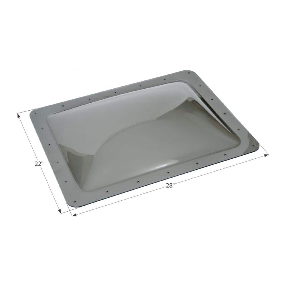 Standard RV Skylight, Outer Dimension: 22 in. x 28 in. - Hercitys