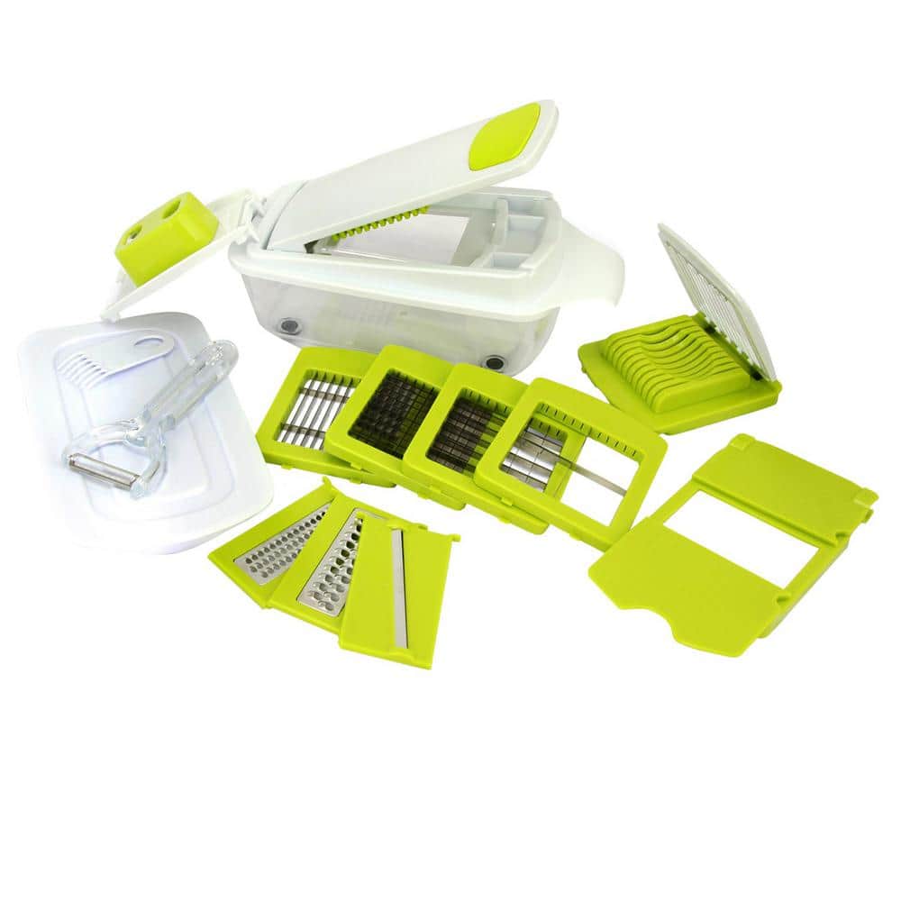 8-in-1 Multi-Use Chopper with Interchangeable Blades - Hercitys