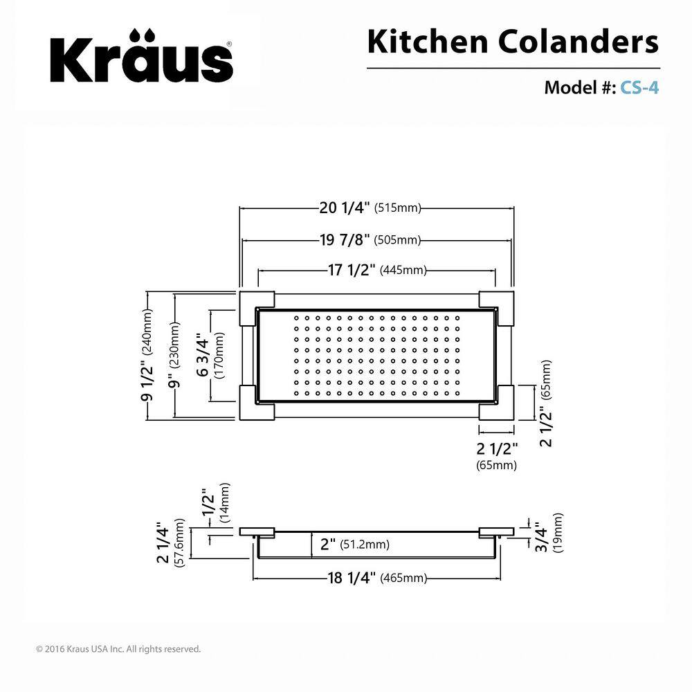 Stainless Steel Colander - Hercitys
