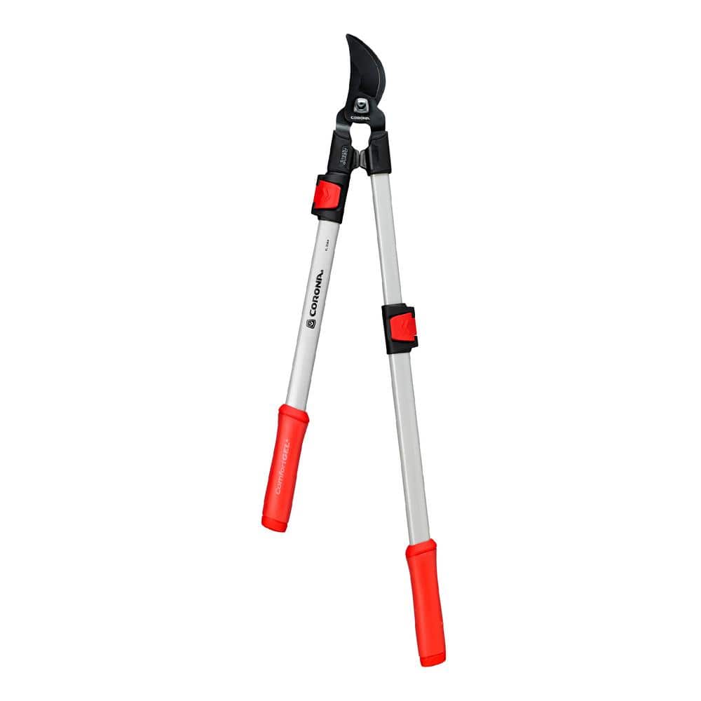 ComfortGEL 4 in. Coated Non-Stick Blade with Anti-Blister ComfortGEL Grips Extendable Bypass Lopper - Hercitys