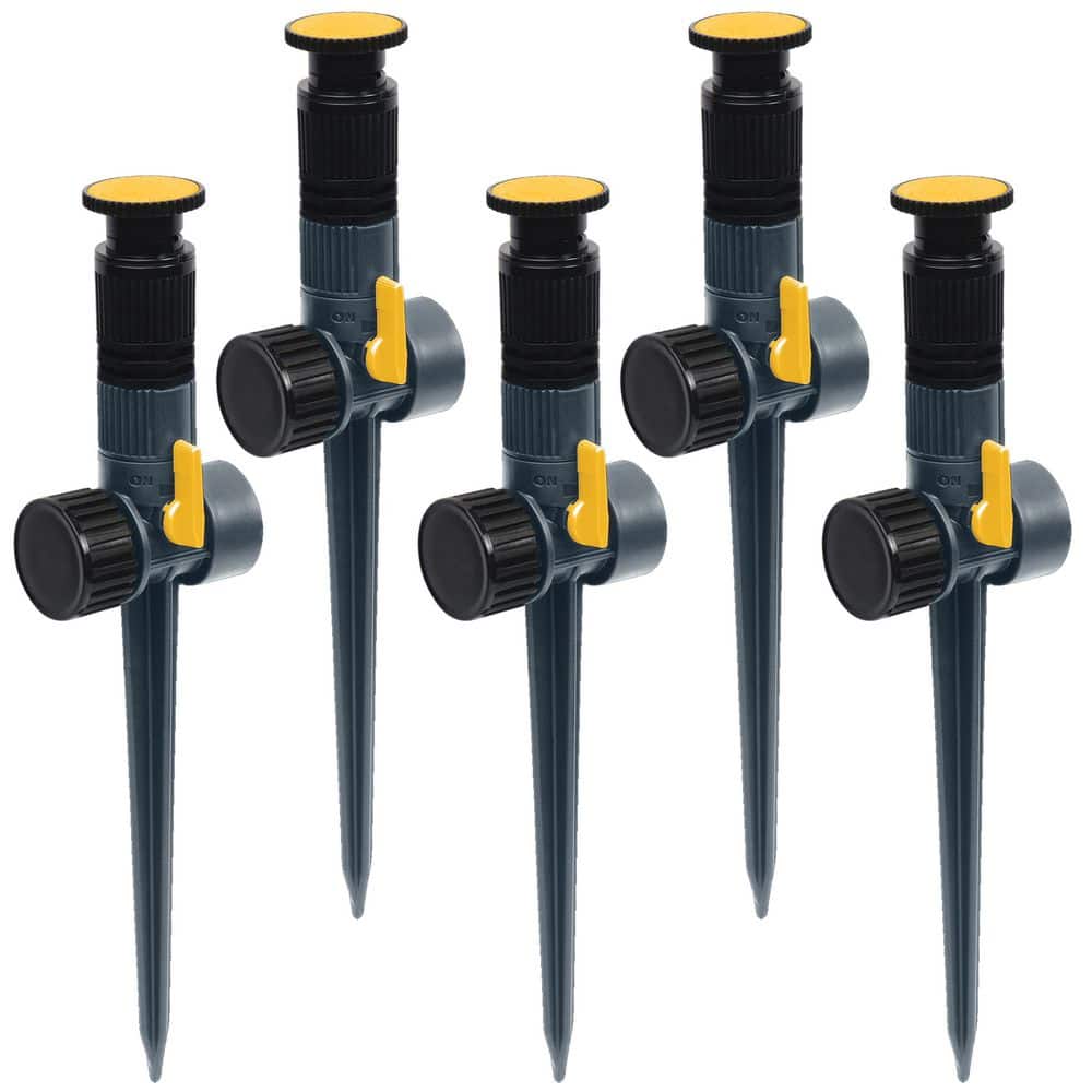 Multi Adjustable Spike Sprinkler (5-Pack) - Hercitys