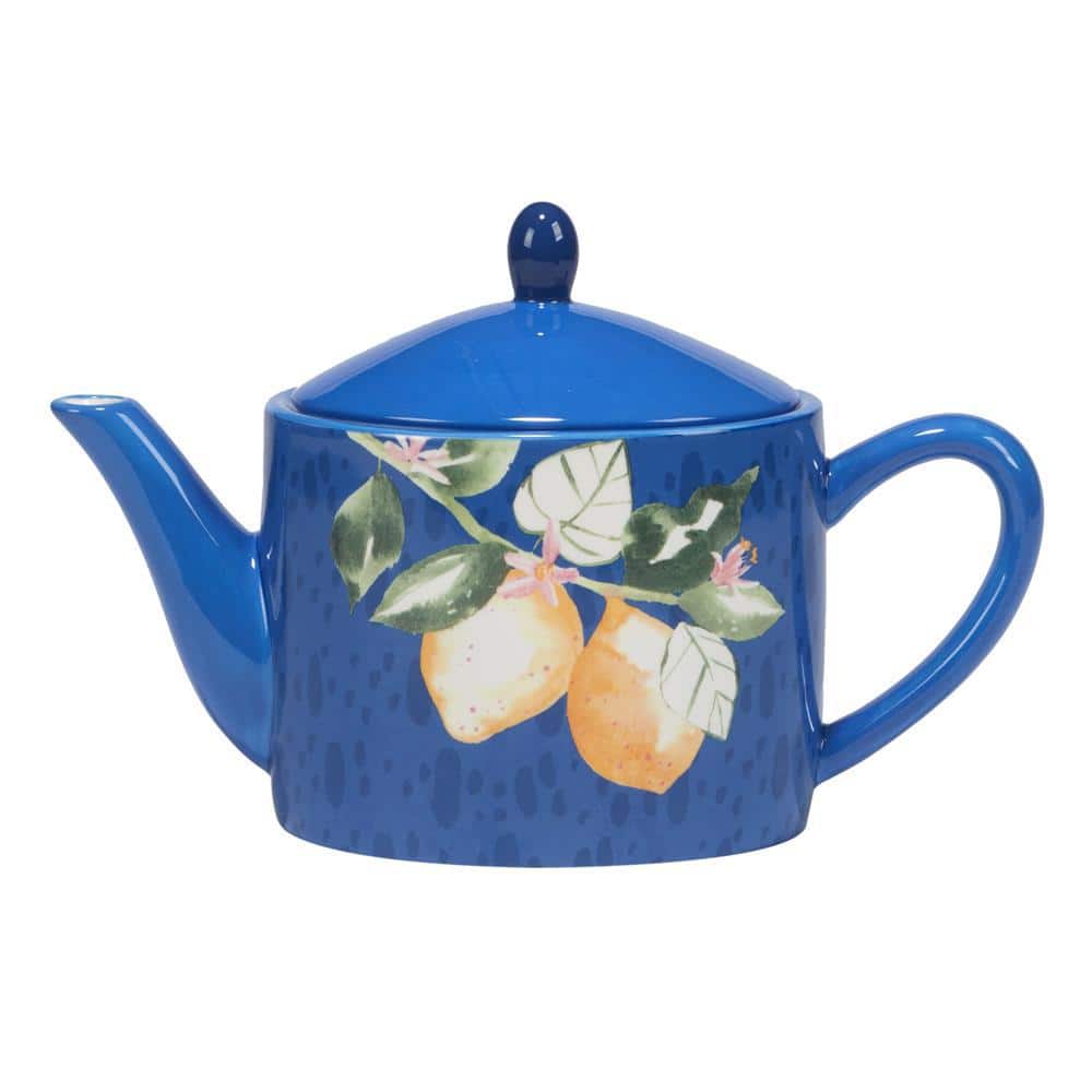 Lemonade 4.5-Cup Multicolored Earthenware Teapot - Hercitys
