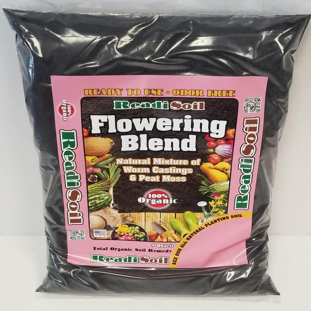 8 Qt. 100% Organic Worm Castings Flowering Blend - Hercitys