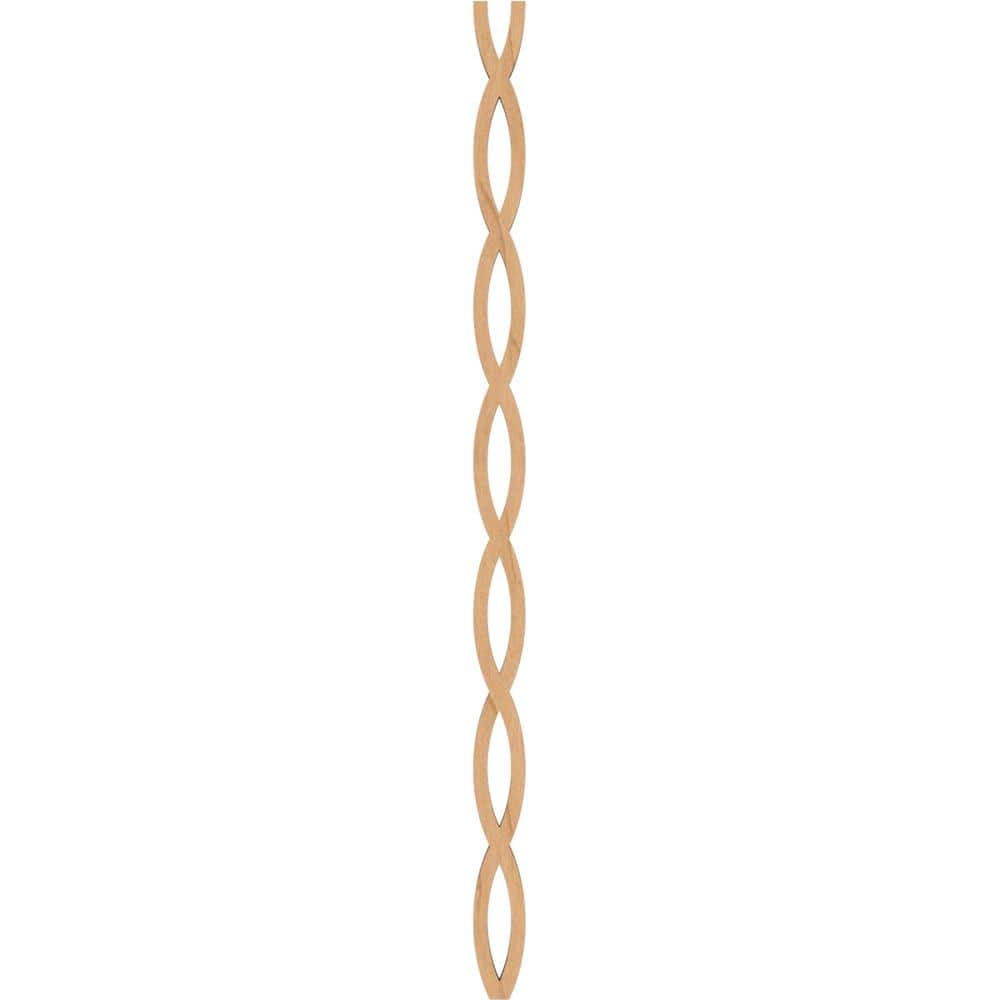 Rakaia 47 in. H x 0.375 in. W Slatwall Panels in Maple 22-Pack - Hercitys