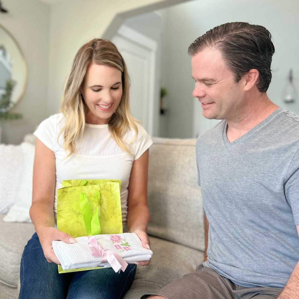 KAFTHAN Textile Earth Multicolor Jacquard Solid Cotton Kitchen Towel Set (Set of 10) - Hercitys