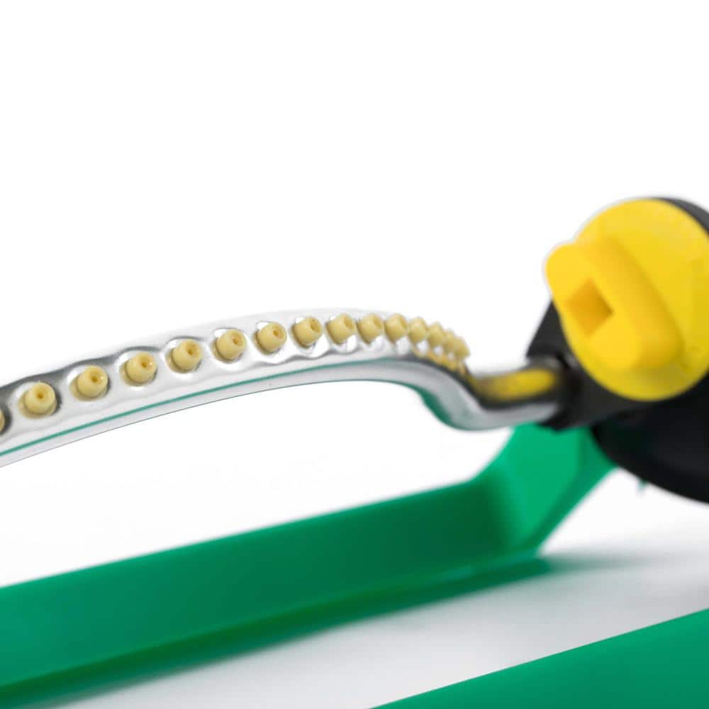 Oscillating Water Sprinkler with 18 Nozzle Jets - Hercitys