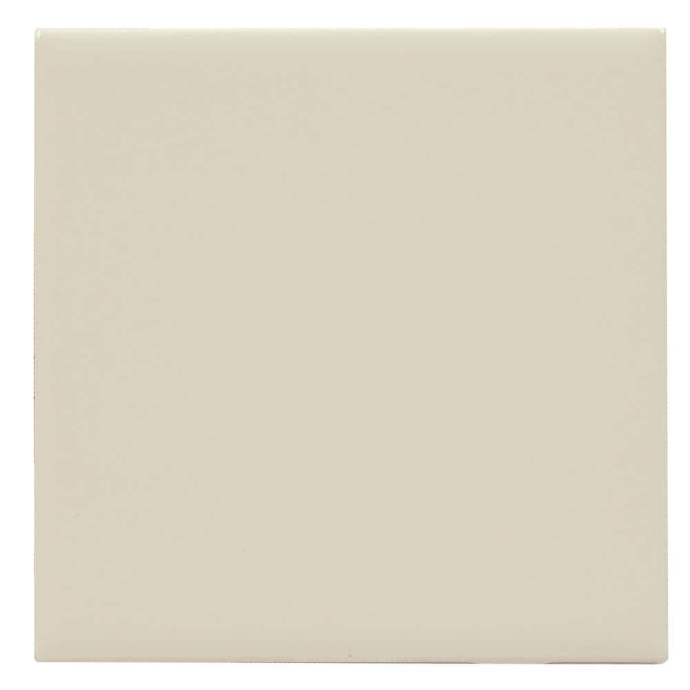 Restore Ivory 4-1/4 in. x 4-1/4 in. Glazed Ceramic Wall Tile (12.5 sq. ft./Case) - Hercitys