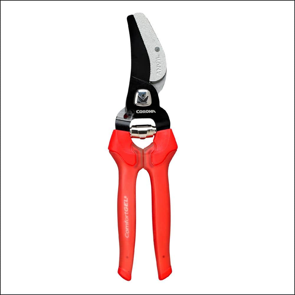 ComfortGEL 3 in. High Carbon Steel Blade with Full Steel Core Handles Anvil Hand Pruner - Hercitys