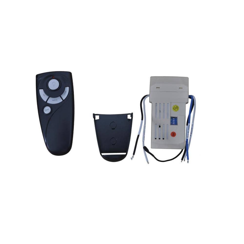 Royal Breeze 60 in. Tarnished Bronze Hand Held Remote w/Receiver - Hercitys