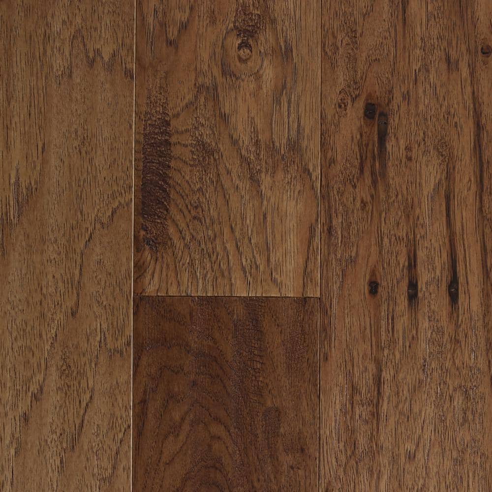 Vintage Barrel Hickory 3/8 in. T X 5-3/8 in. W Click Lock Hand Scraped Engineered Hardwood Flooring (22 sq.ft./case) - Hercitys