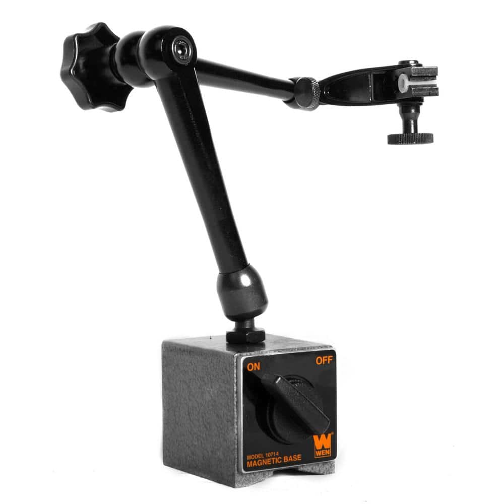 Magnetic Base for Dial Indicators, 3 Segment, Industrial Strength with Quick Release - Hercitys