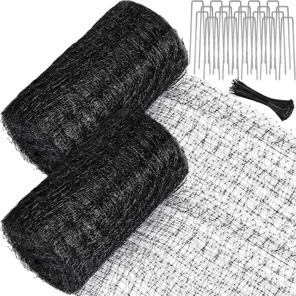 Outdoor Deer Fence Netting, 7.5 ft. x 200 ft. Heavy Duty Garden Netting for Protecting Plants and Vegetables - Hercitys