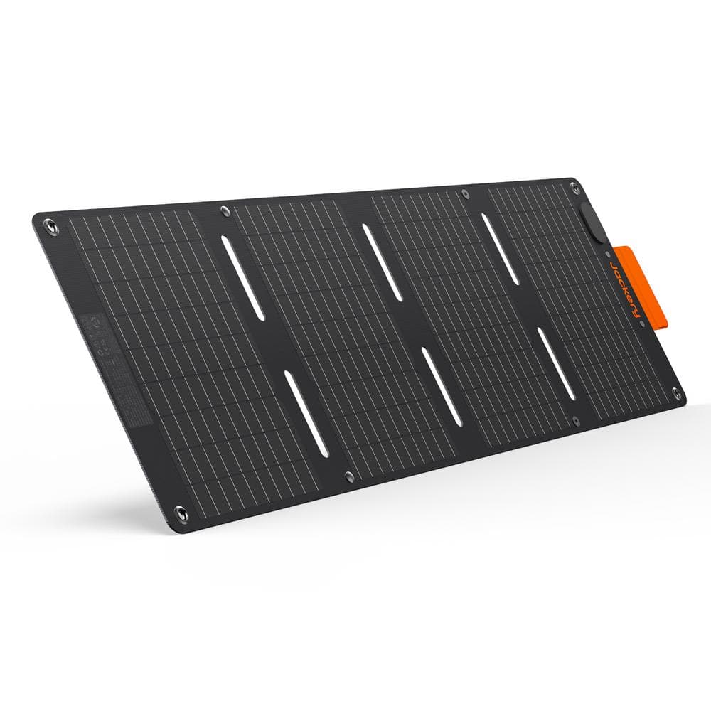 Solar Saga 40-Watt Portable Solar Panel, Weather Resistant - Hercitys