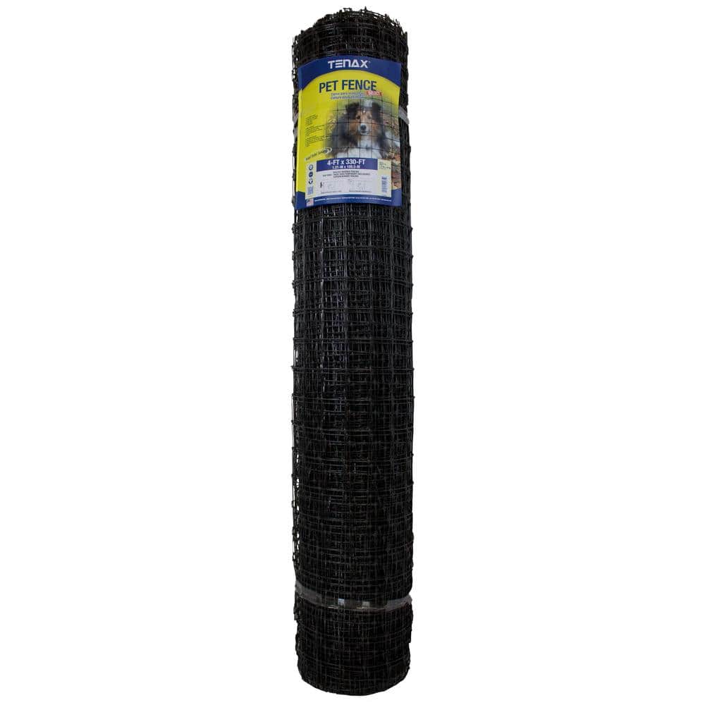 HDPE Pet Fence Select 4 ft. x 330 ft. Garden Fence - Hercitys