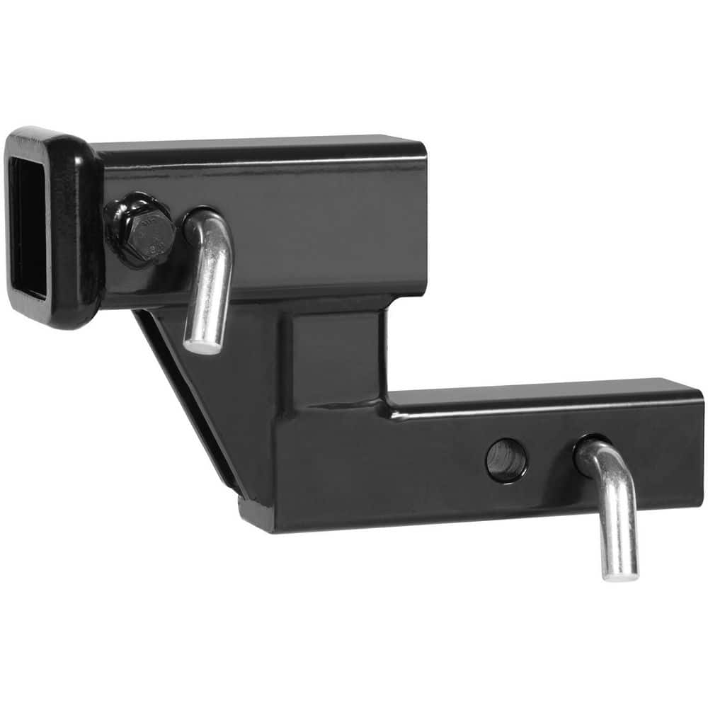 Trailer Hitch Riser, Trailer Receiver Hitch Extender Extension Adapter, for 2 in. Receiver with 4 in. Rise/Drop - Hercitys